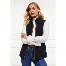 Holland Cooper Country Fleece Gilet - Ink Navy