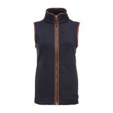 Holland Cooper Country Fleece Gilet - Ink Navy