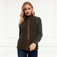 Holland Cooper Country Fleece Gilet - Khaki Holland Cooper Country Fleece Gilet - Khaki