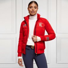 Holland Cooper Team Padded Jacket - Heritage Red