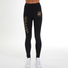 Holland Cooper Sport Legging - Black Gold