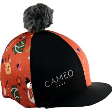 Cameo Equine Zest Hat Silk - Christmas