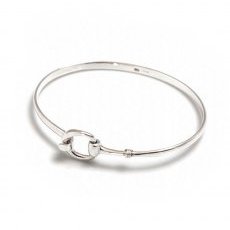 HiHo Silver Exclusive Sterling Silver Snaffle Clip Bangle HiHo Silver Exclusive Sterling Silver Snaffle Clip Bangle