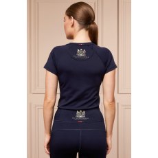 Holland Cooper Elite Performance Tee - Ink Navy