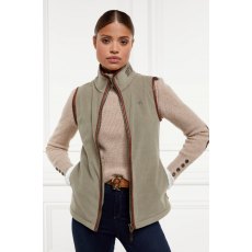 Holland Cooper Country Fleece Gilet - Sage