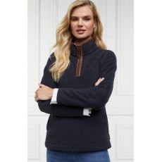 Holland Cooper Country Fleece Half Zip - Ink Navy