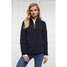 Holland Cooper Country Fleece Half Zip - Ink Navy