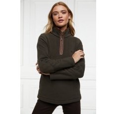 Holland Cooper Country Fleece Half Zip - Khaki Holland Cooper Country Fleece Half Zip - Khaki