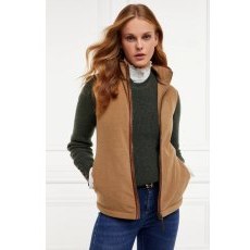 Holland Cooper Country Fleece Gilet - Coffee Holland Cooper Country Fleece Gilet - Coffee