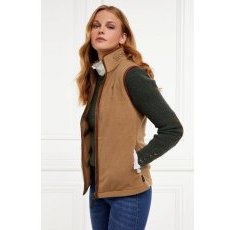 Holland Cooper Country Fleece Gilet - Coffee Holland Cooper Country Fleece Gilet - Coffee