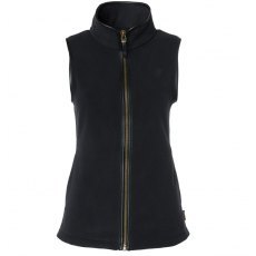 Holland Cooper Country Fleece Gilet - Black Holland Cooper Country Fleece Gilet - Black