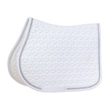 Kentucky Glitter Rope Show Jumping Pad - White