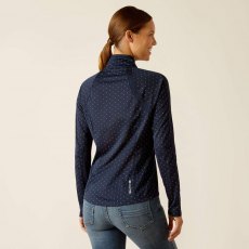 Ariat Sunstopper 3.0 Baselayer - Navy Dot