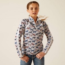 Ariat Youth Sunstopper 3.0 Baselayer - Painted Ponies