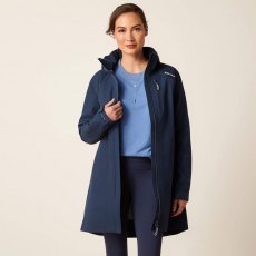 Ariat Coastal Long H2O Parka - Navy Eclipse