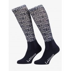 LeMieux Junior Footsies Socks - Florence Navy
