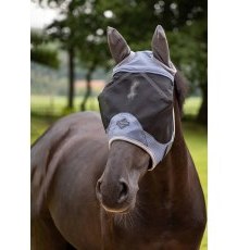 LeMieux Visor-Tek Half Fly Mask - Jay Blue LeMieux Visor-Tek Half Fly Mask - Jay Blue