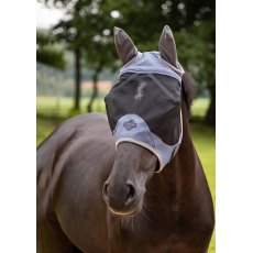 LeMieux Visor-Tek Half Fly Mask - Jay Blue