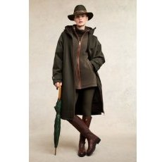 Holland Cooper One-Size Waterproof Coat - Khaki