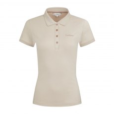 LeMieux Classique Polo Shirt - Stone