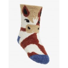 LeMieux Mini Fluffy Character Socks - Flash
