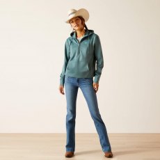 Ariat Tek Hoodie 1/2 Zip - North Atlantic