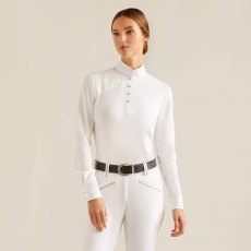 Ariat Bellatrix Show Shirt - White Ariat Bellatrix Show Shirt - White
