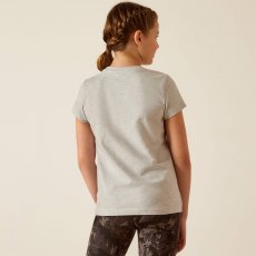 Ariat Youth Iconic Ride T-Shirt - Heather Grey