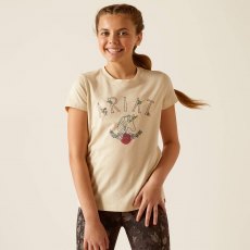 Ariat Youth Unicorn Insignia T-Shirt - Oatmeal