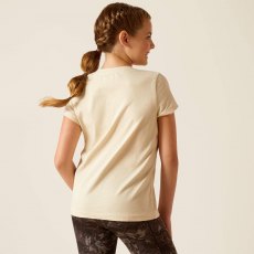 Ariat Youth Unicorn Insignia T-Shirt - Oatmeal