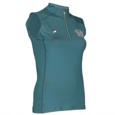 Shires Team Aubrion Sleeveless Baselayer - Green