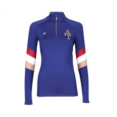 Shires Team Aubrion Long Sleeve Baselayer - Navy