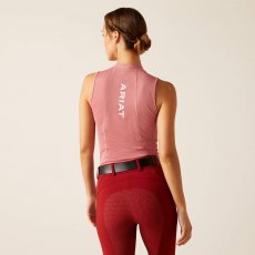 Ariat Hailey 1/4 Zip Sleeveless - Dusty Rose