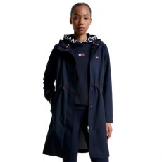 Tommy Hilfiger Washington Long Rain Jacket - Desert Sky