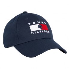 Tommy Hilfiger Montreal Flag Logo Cap - Desert Sky