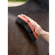 LeMieux Flexi Horse Hair Body Brush - Apricot LeMieux Flexi Horse Hair Body Brush - Apricot
