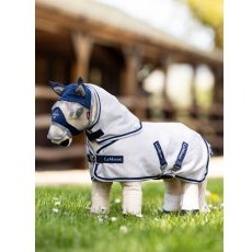 LeMieux Toy Pony Fly Rug - Grey/Navy LeMieux Toy Pony Fly Rug - Grey/Navy