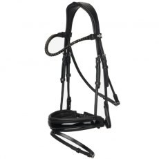 LeMieux Kudos Patent Dressage Bridle - Black LeMieux Kudos Patent Dressage Bridle - Black