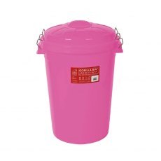 Red Gorilla 80L Bin with Clip Lid Red Gorilla 80L Bin with Clip Lid