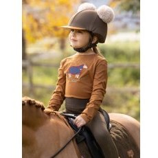 LeMieux Mini Jessie Long Sleeve Top - Ginger LeMieux Mini Jessie Long Sleeve Top - Ginger
