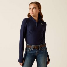 Ariat Youth Lowell 2.0 1/4 Zip - Navy