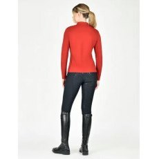Weatherbeeta Reno Long Sleeve Top - Red Ochre