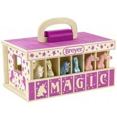 Breyer Unicorn Magic Wooden Stable Playset