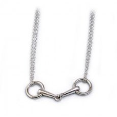 HiHo Silver Sterling Silver Racing Snaffles Necklace HiHo Silver Sterling Silver Racing Snaffles Necklace