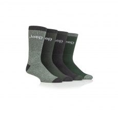 Platinum Agencies Ltd Jeep Mens Socks (4pk) Platinum Agencies Ltd Jeep Mens Socks (4pk)
