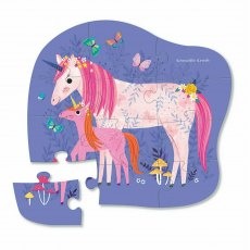 Hippychick Crocodile Creek Mini Puzzle - Unicorn Magic Hippychick Crocodile Creek Mini Puzzle - Unicorn Magic