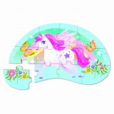 Hippychick Crocodile Creek Mini Puzzle - Sweet Unicorn Hippychick Crocodile Creek Mini Puzzle - Sweet Unicorn