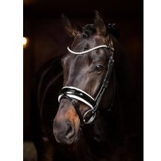 LeMieux Ice Crystal Browband - Black LeMieux Ice Crystal Browband - Black
