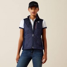 Ariat Fusion Insulated Gilet - Navy Team Ariat Fusion Insulated Gilet - Navy Team