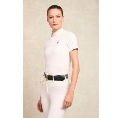 Holland Cooper Burghley Short Sleeve Baselayer - White Holland Cooper Burghley Short Sleeve Baselayer - White